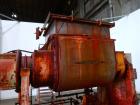 Used Malaxeurs Overlapping Double Arm Mixer, Approximate 250 Gallon.