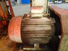 Used Malaxeurs Overlapping Double Arm Mixer, Approximate 250 Gallon.