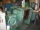 USED: Readco double arm mixer, 10 gallon working capacity, 15 gallontotal, carbon steel. Jacketed bowl 16-3/4