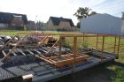 Used Shaw Rubber Kneader, type K2A Mark 3 Intermix double arm mixer. Sturdigear drive. Includes stamps, control panels, operation platform. Working capacity 7.1 gallons (27 liters), total capacity 13...