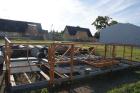 Used Shaw Rubber Kneader, type K2A Mark 3 Intermix double arm mixer. Sturdigear drive. Includes stamps, control panels, operation platform. Working capacity 7.1 gallons (27 liters), total capacity 13...