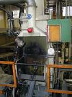 USED: Shaw rubber kneader, type K2A Mark 3 Intermix double arm mixer. Sturdigear drive, includes stamps, control panels, operation platform. Capacity 7.1 gallons (27 liters), jacketed, water cooled, ...