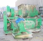 USED:Southern Ohio Fabricators double arm mixer, 100 gallon workingcapacity, carbon steel. Jacketed bowl 40