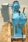 Used Teledyne Readco Lab Size Double Arm Mixer, size 6 quart (1.5 gallon), 316 stainless steel. Carbon steel jacketed bowl, 9 1/8'' left to right x 8 1/8'' front to back x 8 1/4'' deep, rated 150 psi...