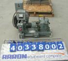 Used Teledyne Readco lab size double arm mixer, size 1 qt (.25 gallon), 316 stainless steel. Carbon steel jacketed bowl, 9 1/8