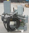 Used Teledyne Readco lab size double arm mixer, size 1 qt (.25 gallon), 316 stainless steel. Carbon steel jacketed bowl, 9 1/8