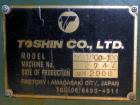 Used Toshin Co. Double Arm Mixer, Model TKB1600-100, Approximately 1600 Liter
