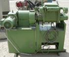 Used Werner & Pfleiderer Lab Size Double Arm Mixer, Model UK20-K2, 5.3 Gallon (20 liter) Working Capacity, 304 Stainless Steel Construction.  Carbon steel jacketed bowl 13 1/4