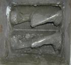 Used Stainless Steel Werner & Pfleiderer Lab Size Double Arm Mixer, 0.53 gallon (2 liter) working capacity