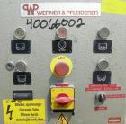 Used Stainless Steel Werner & Pfleiderer Lab Size Double Arm Mixer, 0.53 gallon (2 liter) working capacity