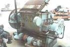 USED: Werner and Pfleiderer double arm mixer, type uk14 1/2-v1-e3. 395 liter (104 gal) total. 315 liter (83 gal) working capacity. Carbon steel. Jacketed. 6atu (88 psi). Bowl 31
