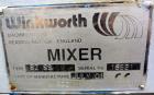 Used Stainless Steel Winkworth Machinery 1 Gallon Double Arm Mixer, Model 8Z SS