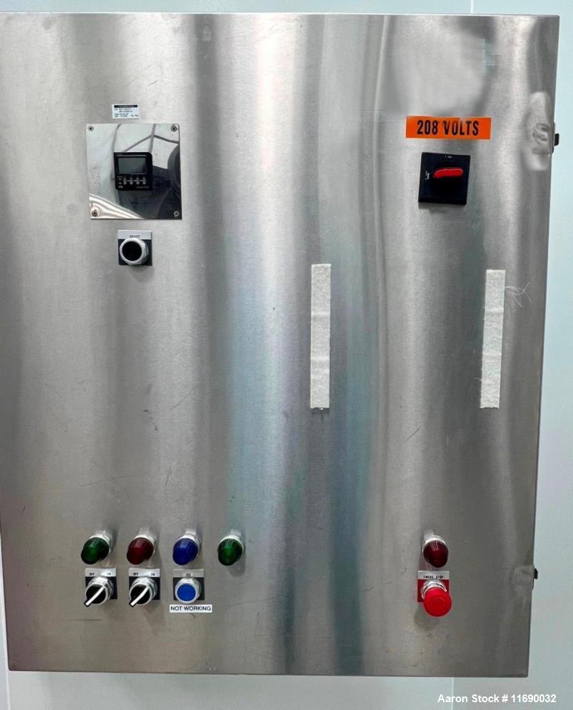Used Bush 125 Cubic Foot Stainless Steel V Blender | Industrial Sanitary Powder Blender