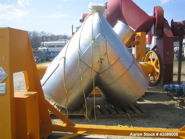 Used 50 CU FT P-K TWIN SHELL BELNDER, S/S