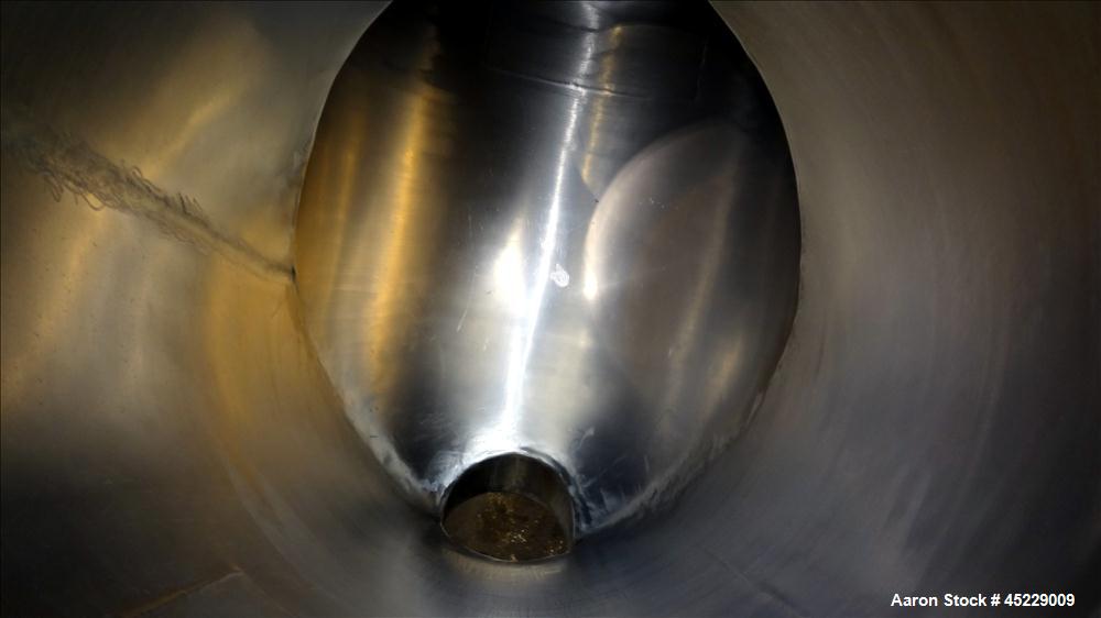 Used Stainless Steel ESMV 10 Cubic Foot V-Blender