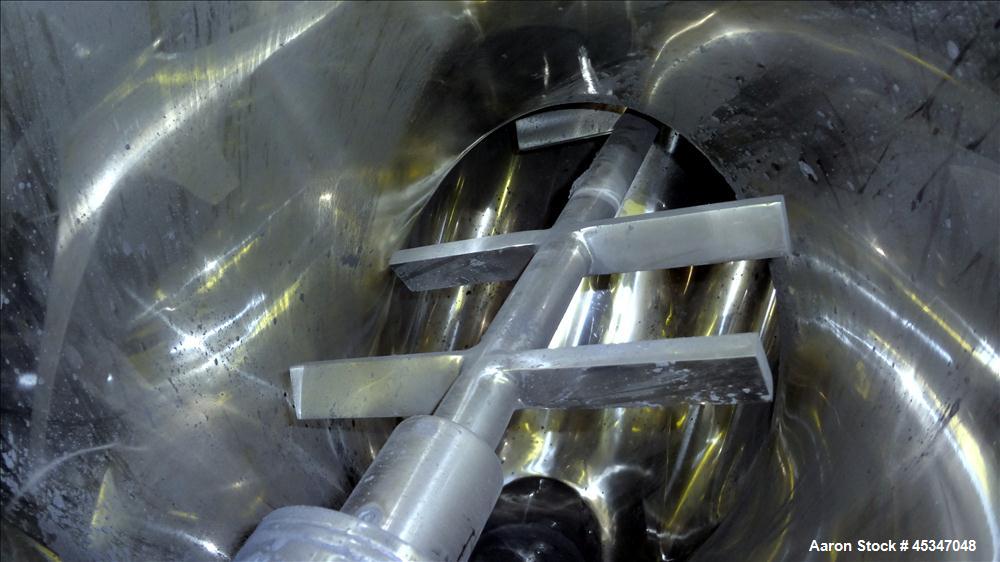 Used Yong Sheuan V-Blender, 2 cuft. SS
