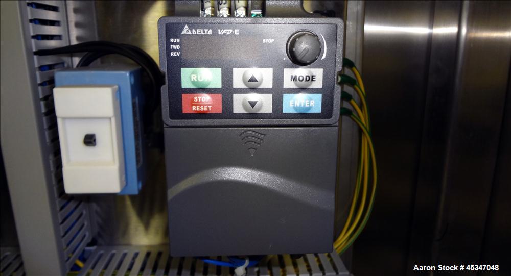 Used Yong Sheuan V-Blender, 2 cuft. SS