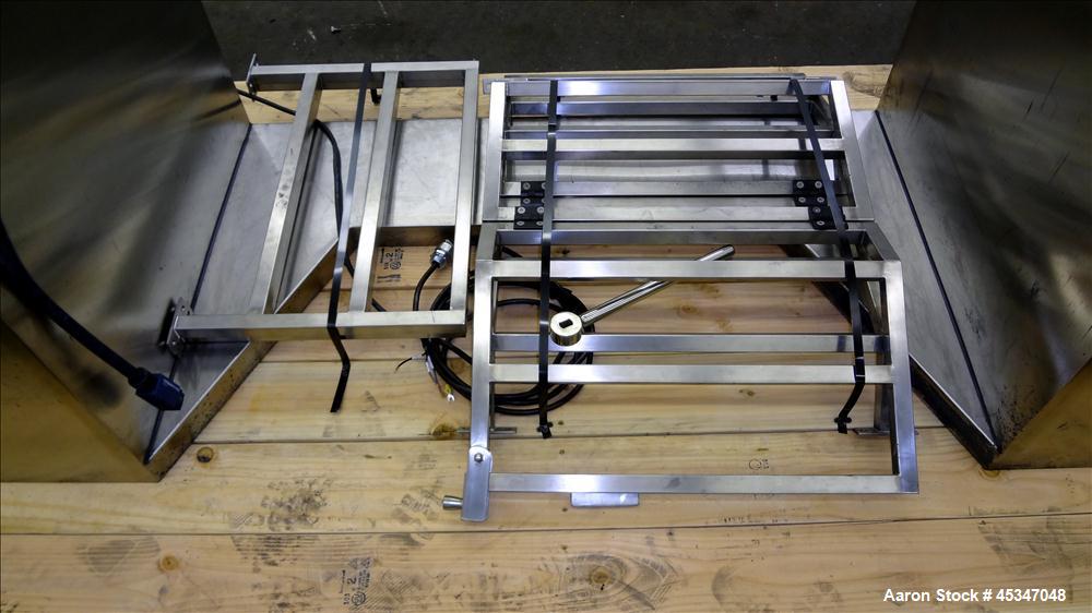 Used Yong Sheuan V-Blender, 2 cuft. SS