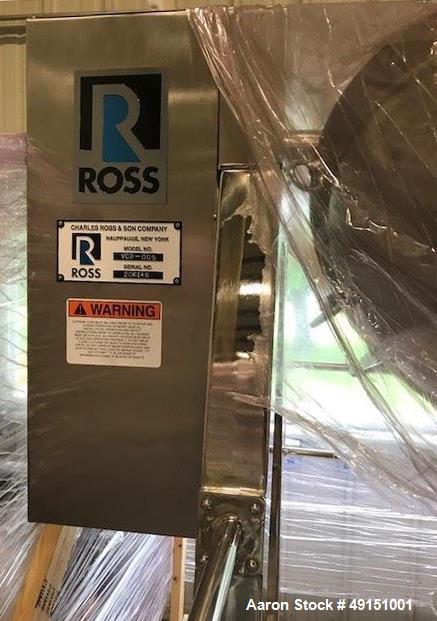 Used Ross V-Blender, Model VCB-005. 5 cubic foot.