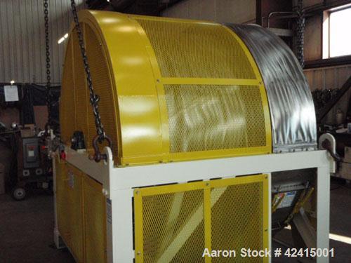 Used Continental "Rollo-Mixer" Mark VII, model 62-67/35S. 67 Cubic feet, 304L stainless steel, 7.5 hp TEFC inverter duty motor and cyclo drive for Class II service, 10" x 20" discharge chute, 10" x 2...
