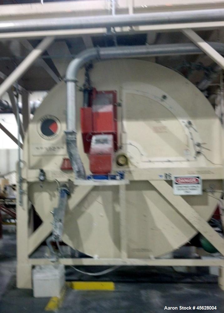 Used Continental “Rollo-Mixer” MK VI, Model 86-167/60.  167 Cubic foot capacity.  Approximately 10’ wide x 8’ deep x 10’ tall.  Carbon steel construction. Bulk density of product 60 lbs/cubic foot. M...