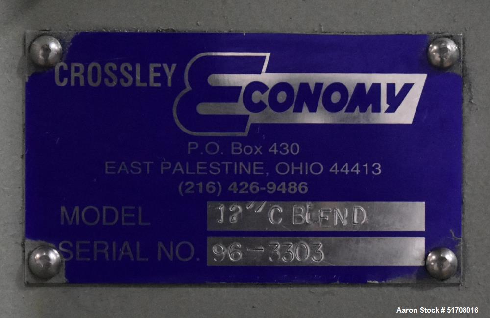Crossley Economy 12" Diameter Laboratory Cone Blender