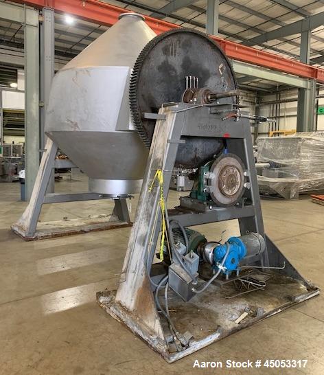 Used- Gemco Slant Cone Blender, Model 120