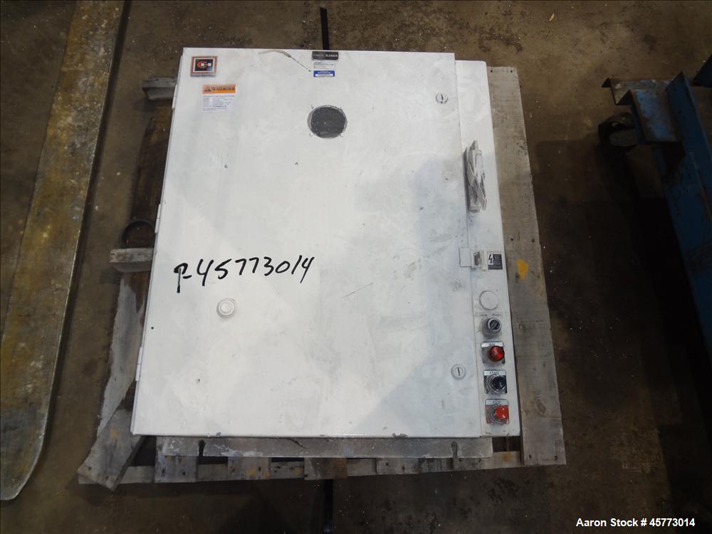 Used Double Cone Blender, Stainless Steel.