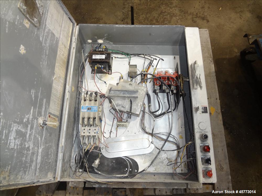 Used Double Cone Blender, Stainless Steel.
