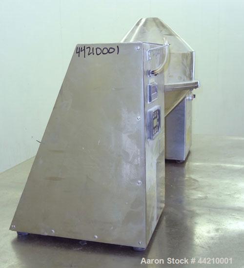 Used Stainless Steel Gemco Slant Cone Lab Blender, 8 Quart (0.26 Cubic Feet) Wo