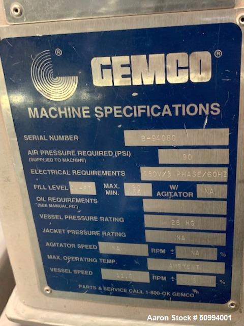 Used Gemco Twin Shell V-Shape Tumble Blender