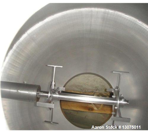 Used Stainless Steel Gemco 20 cubic foot Double Cone Blender