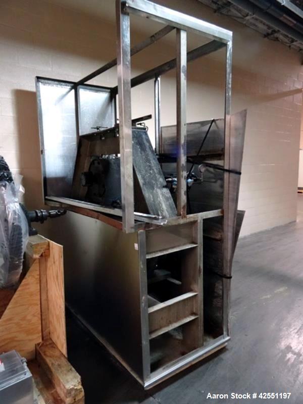Used Stainless Steel Gemco 75 cu ft double cone blender