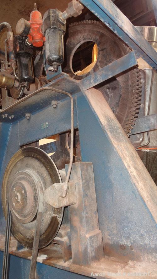 Used Stainless Steel Gemco Double Cone Blender, 30 Cubic Feet Working Capacity