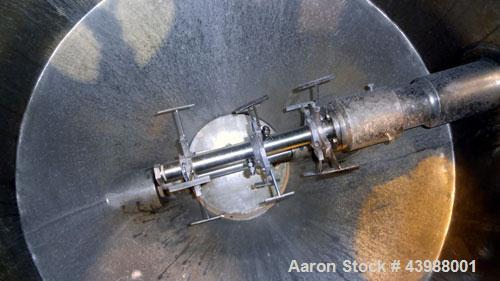 Used Stainless Steel Gemco Double Cone Blender, 30 Cubic Feet Working Capacity