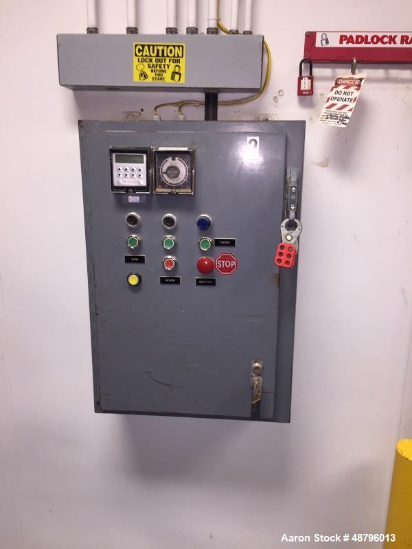 Used Gemco 70 Cubic Foot Slant Cone Stainless Steel Blender