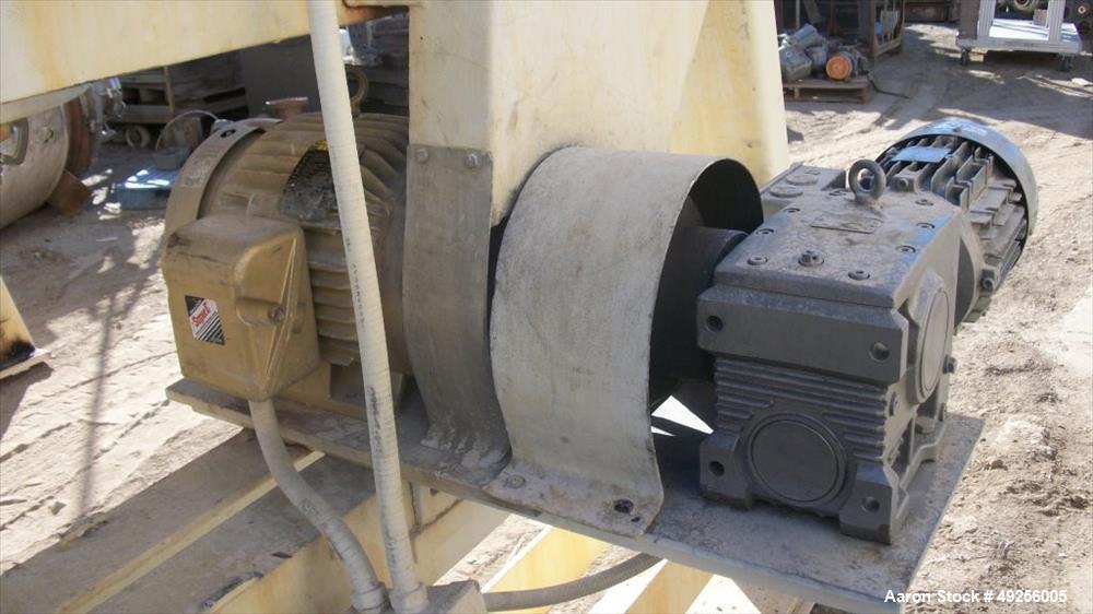 Used Gemco double cone blender, 100 cubic feet working capacity (approximately