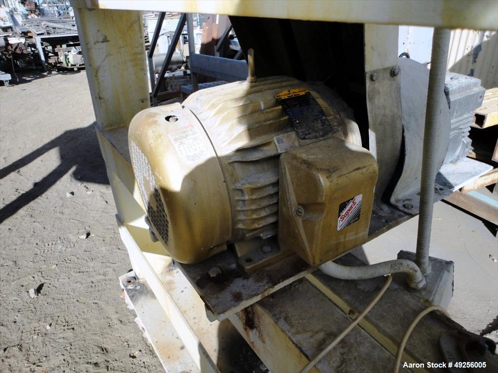 Used Gemco double cone blender, 100 cubic feet working capacity (approximately