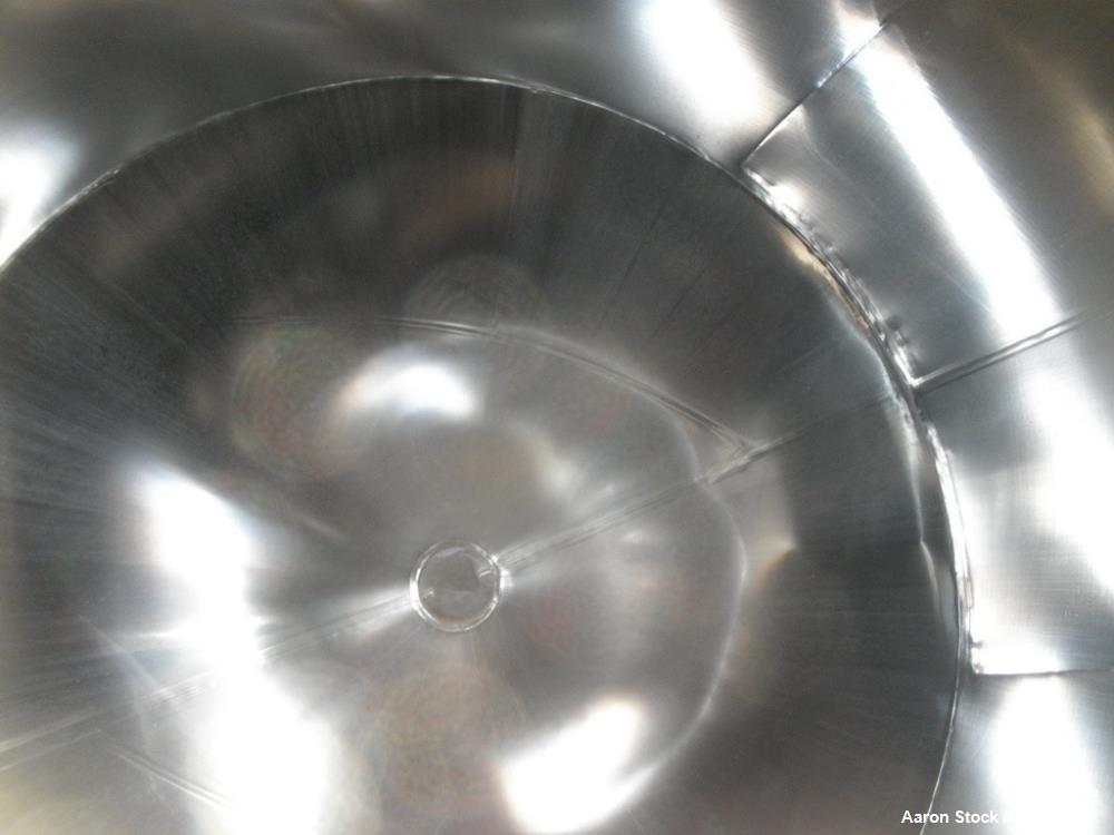 Used Slant Cone Mixer, approximately 250 cubic feet working capacity