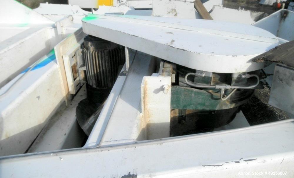 Used Slant Cone Mixer, approximately 250 cubic feet working capacity