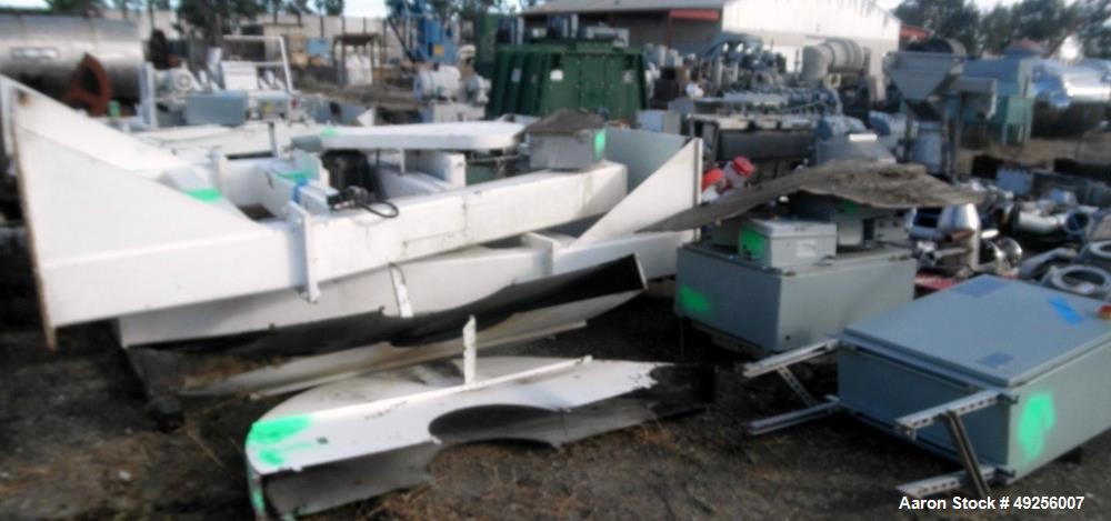 Used Slant Cone Mixer, approximately 250 cubic feet working capacity
