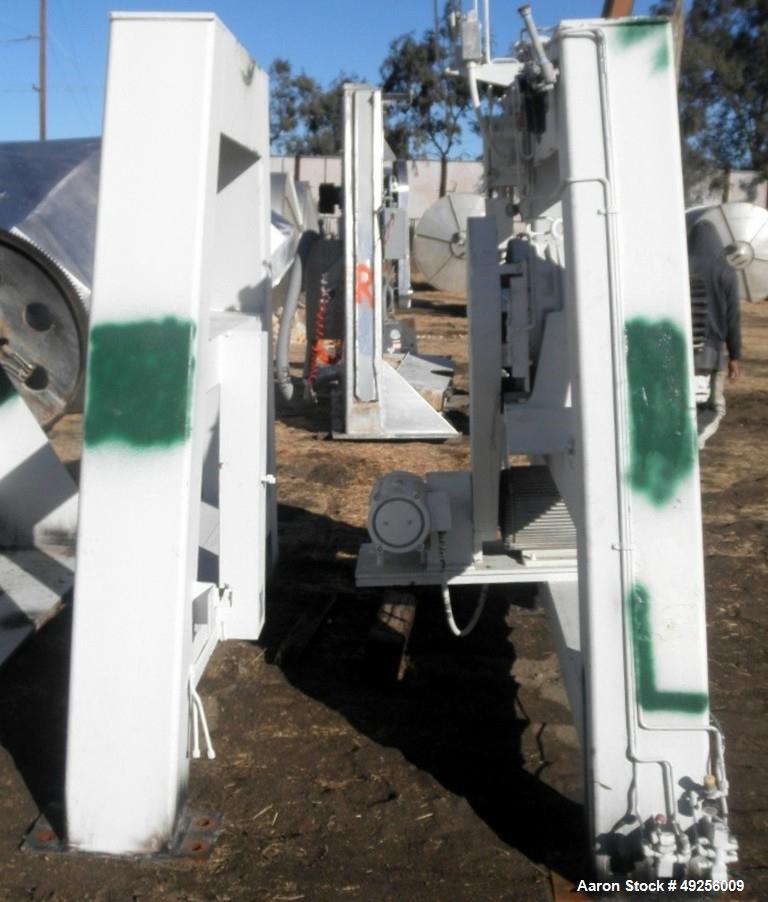 Used Tolan Slant Cone Mixer, approximately 250 cubic feet working capacity
