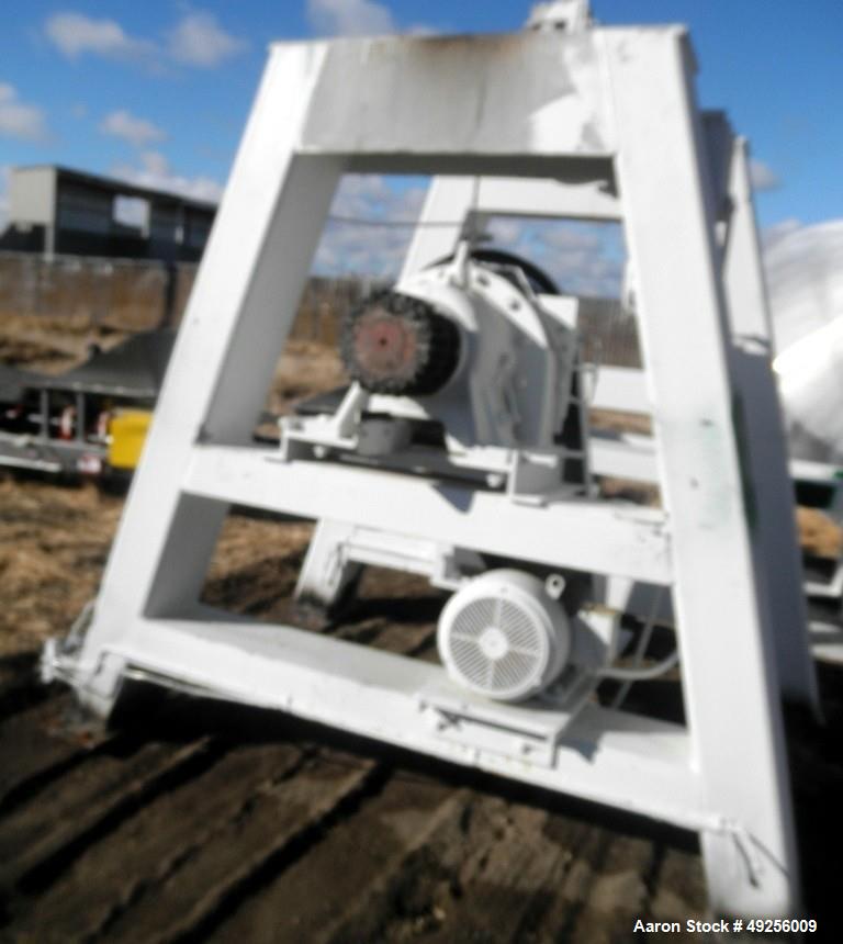 Used Tolan Slant Cone Mixer, approximately 250 cubic feet working capacity