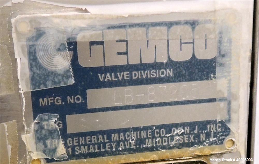 Used Gemco Stainless Steel V-Blender, 1 Cubic Foot Capacity
