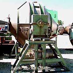 Used Stainless Steel Gemco Double Cone Blender, Model SB100-BG, 100 Cubic foot 