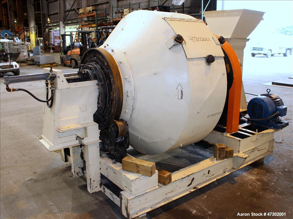 Used Munson Rotary Batch Mixer, Carbon Steel.