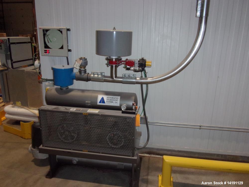 Used Munson Model MX-15, 15 Cu Ft Stainless Steel Rotary Batch Mini Mixer