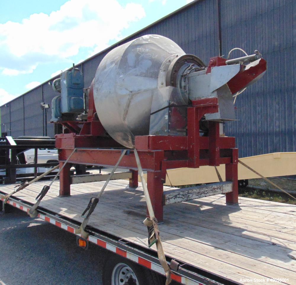 Used Munson Mixer, Approximately 40 cuft.  Stainless steel.
