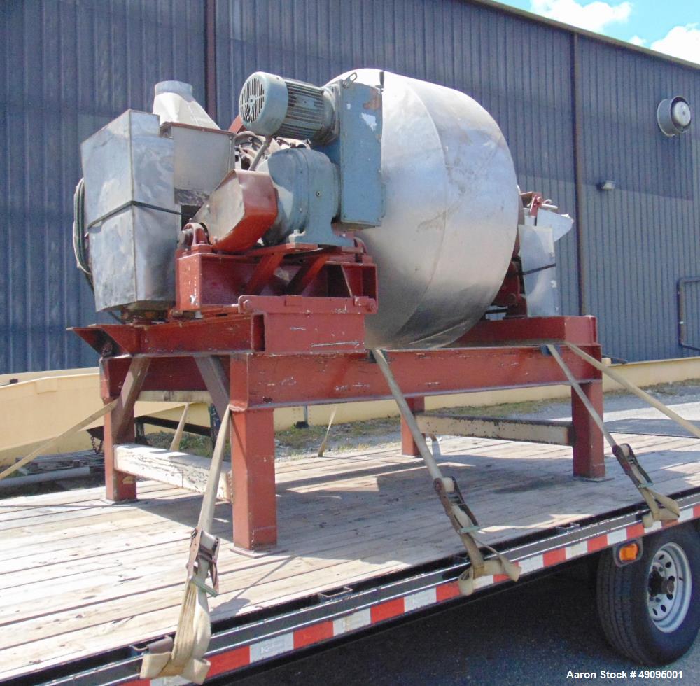 Used Munson Mixer, Approximately 40 cuft.  Stainless steel.