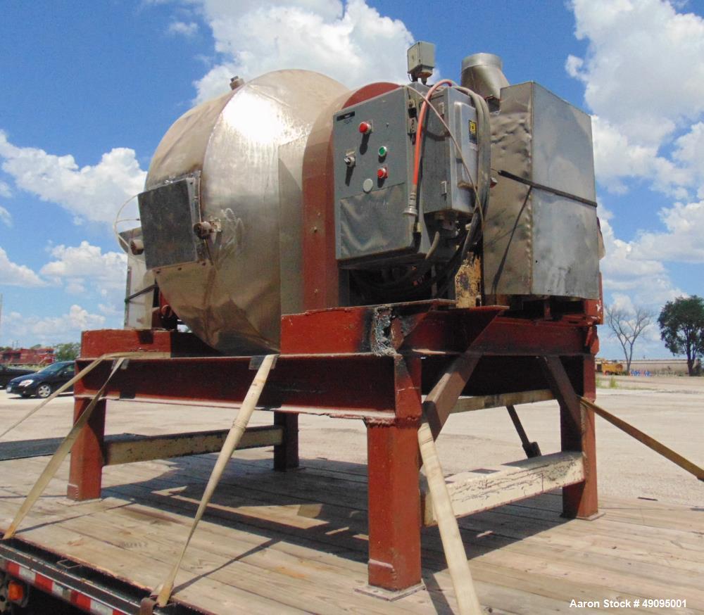 Used Munson Mixer, Approximately 40 cuft.  Stainless steel.